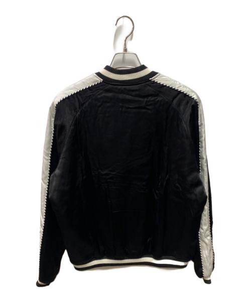 waiper（ワイパー）waiper (ワイパー) レーヨンサテンSOUVENIR JACKET ブラック サイズ:Ｍの古着・服飾アイテム