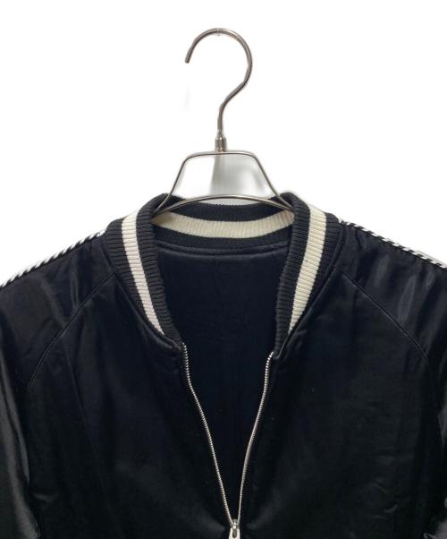 waiper（ワイパー）waiper (ワイパー) レーヨンサテンSOUVENIR JACKET ブラック サイズ:Ｍの古着・服飾アイテム