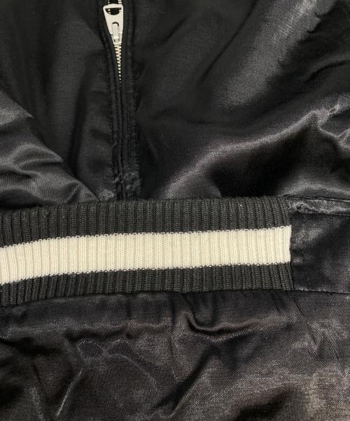 waiper（ワイパー）waiper (ワイパー) レーヨンサテンSOUVENIR JACKET ブラック サイズ:Ｍの古着・服飾アイテム