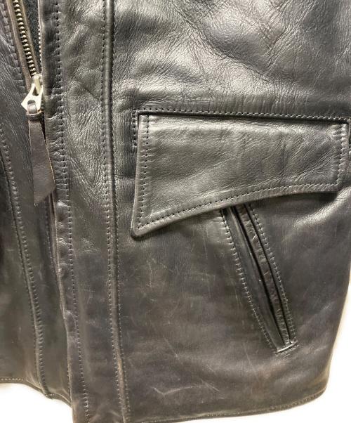 Aero LEATHER（エアロレザー）Aero LEATHER (エアロレザー) Herculesホースハイドレザージャケット ブラック サイズ:サイズ詳細参照の古着・服飾アイテム