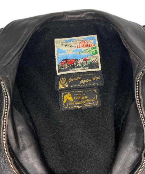 Aero LEATHER（エアロレザー）Aero LEATHER (エアロレザー) Herculesホースハイドレザージャケット ブラック サイズ:サイズ詳細参照の古着・服飾アイテム