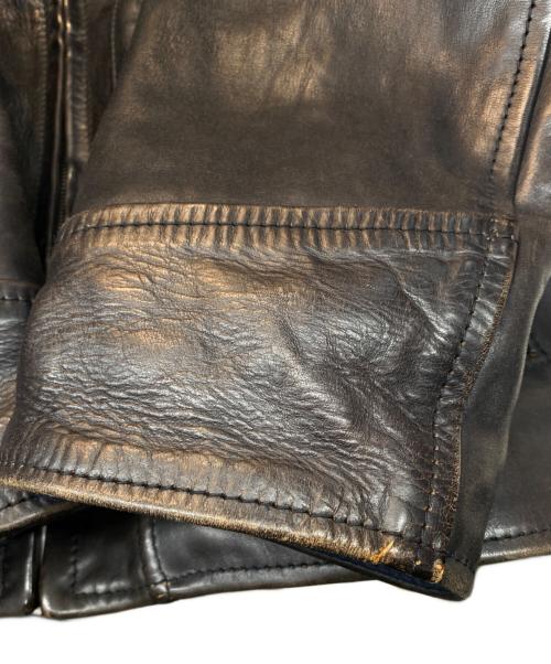Aero LEATHER（エアロレザー）Aero LEATHER (エアロレザー) Herculesホースハイドレザージャケット ブラック サイズ:サイズ詳細参照の古着・服飾アイテム