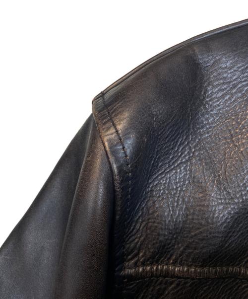 Aero LEATHER（エアロレザー）Aero LEATHER (エアロレザー) Herculesホースハイドレザージャケット ブラック サイズ:サイズ詳細参照の古着・服飾アイテム