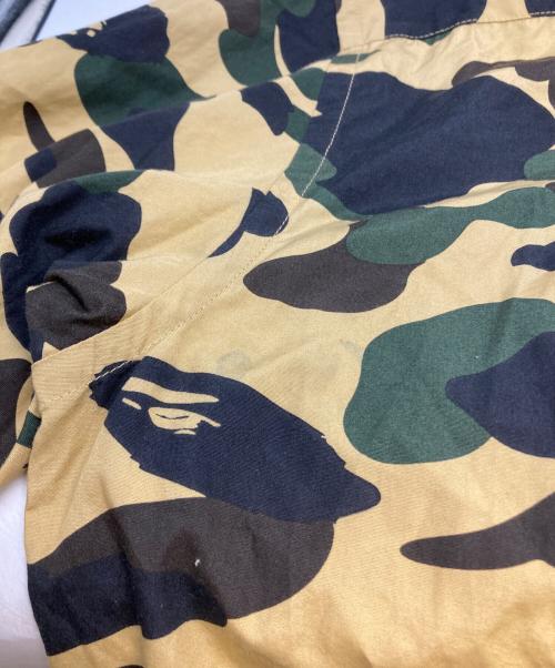 A BATHING APE（アベイシングエイプ）A BATHING APE (アベイシングエイプ) 1ST CAMO RELAXED S/S SHIRT ベージュ サイズ:Lの古着・服飾アイテム