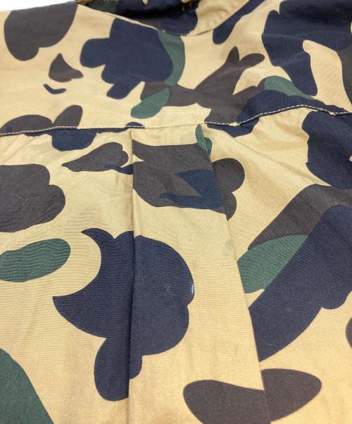 A BATHING APE（アベイシングエイプ）A BATHING APE (アベイシングエイプ) 1ST CAMO RELAXED S/S SHIRT ベージュ サイズ:Lの古着・服飾アイテム