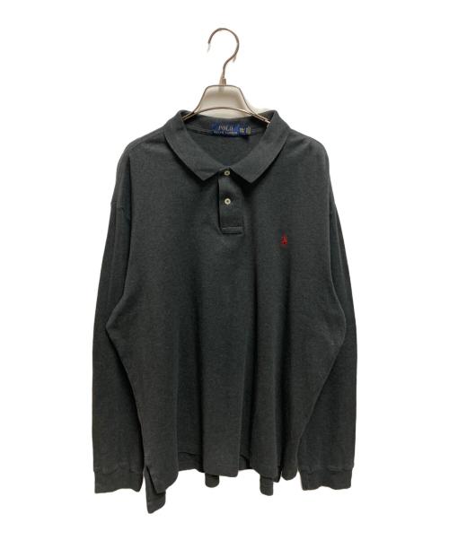 POLO RALPH LAUREN（ポロ・ラルフローレン）POLO RALPH LAUREN (ポロ・ラルフローレン) ポロシャツ グレー サイズ:XXLの古着・服飾アイテム