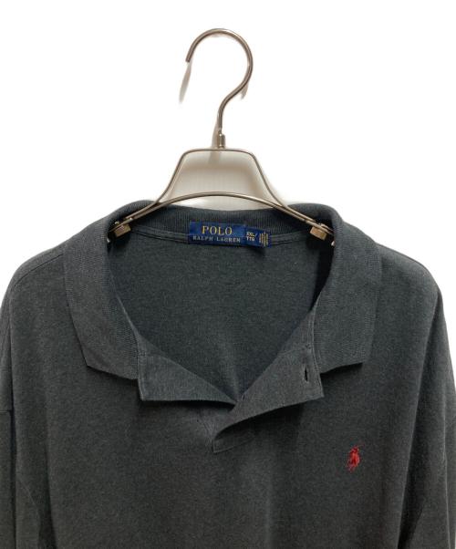 POLO RALPH LAUREN（ポロ・ラルフローレン）POLO RALPH LAUREN (ポロ・ラルフローレン) ポロシャツ グレー サイズ:XXLの古着・服飾アイテム