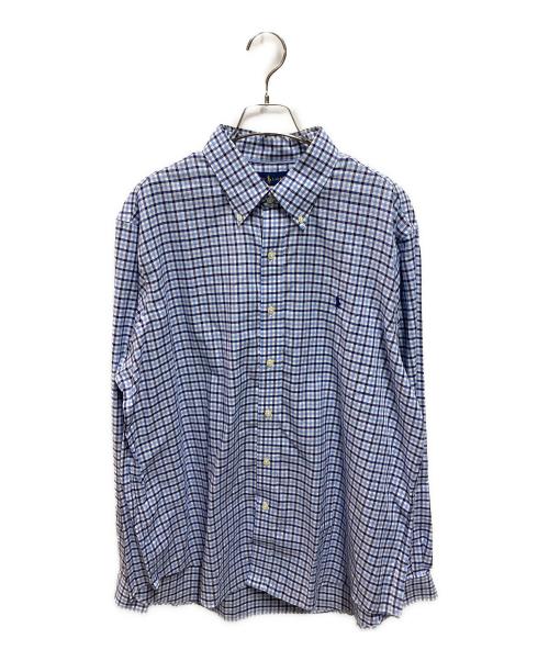 POLO RALPH LAUREN（ポロ・ラルフローレン）POLO RALPH LAUREN (ポロ・ラルフローレン) シャツ ブルー サイズ:ＸＬの古着・服飾アイテム