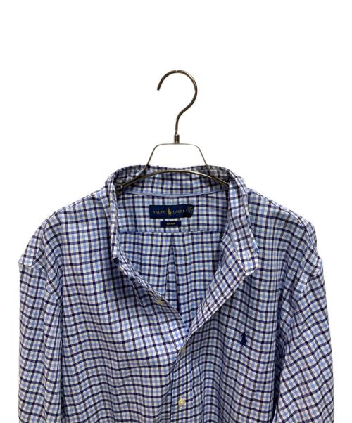 POLO RALPH LAUREN（ポロ・ラルフローレン）POLO RALPH LAUREN (ポロ・ラルフローレン) シャツ ブルー サイズ:ＸＬの古着・服飾アイテム