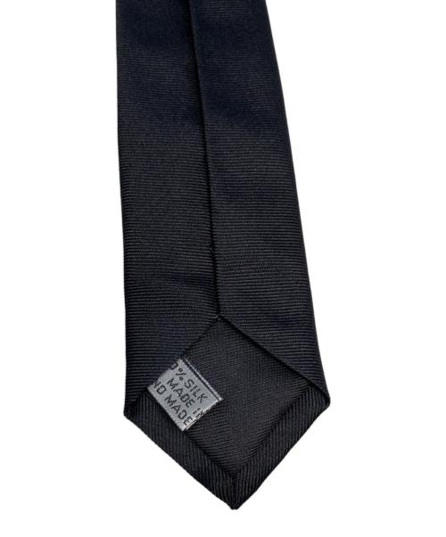 Dior（ディオール）Dior (ディオール) BEE 金具 シルク ナロータイ ブラック サイズ:詳細参照 未使用品の古着・服飾アイテム