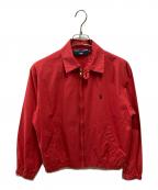 Ralph Lauren POLO SPORTラルフローレン ポロスポーツ）の古着「スイングトップ」｜レッド