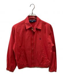 Ralph Lauren POLO SPORT（ラルフローレン ポロスポーツ）の古着「スイングトップ」｜レッド