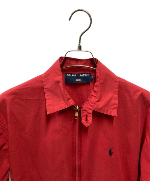 Ralph Lauren POLO SPORT（ラルフローレン ポロスポーツ）Ralph Lauren POLO SPORT (ラルフローレン ポロスポーツ) スイングトップ レッド サイズ:9の古着・服飾アイテム