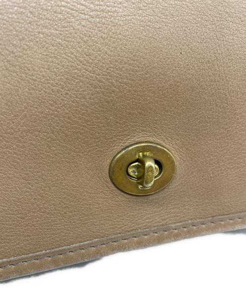 COACH（コーチ）COACH (コーチ) ショルダーバッグ ベージュの古着・服飾アイテム