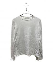 JIL SANDER+（ジルサンダープラス）の古着「ロングスリーブカットソー」｜ホワイト