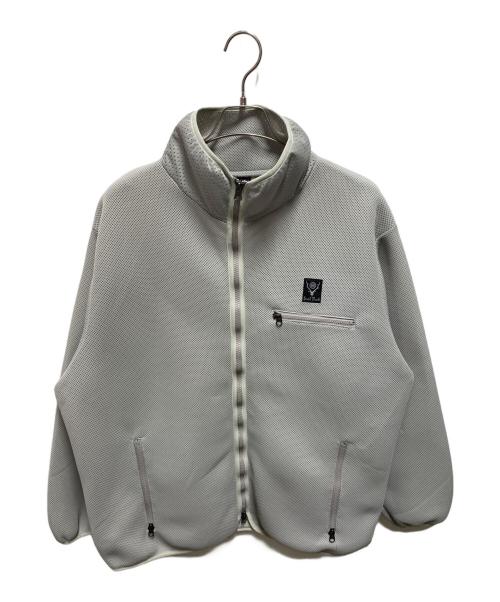 South2 West8（サウスツー ウエストエイト）South2 West8 (サウスツー ウエストエイト) Piping Jacket Mesh グレー サイズ:Mの古着・服飾アイテム