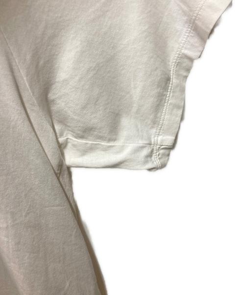 MARKAWARE（マーカウェア）MARKAWARE (マーカウェア) ORGANIC GIZA 80/2 KNIT REGULAR FIT Tee ホワイト サイズ:3の古着・服飾アイテム