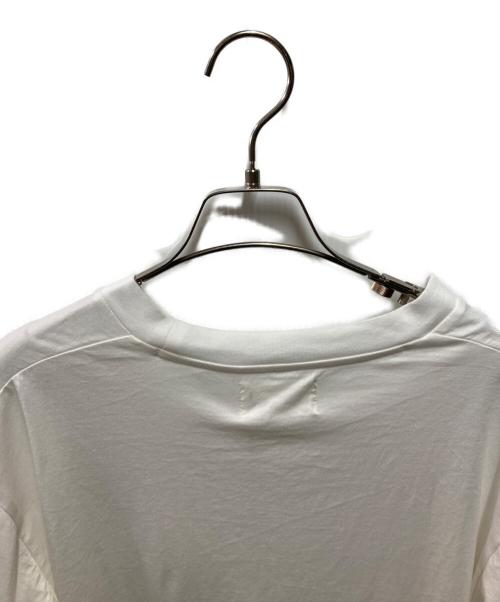 MARKAWARE（マーカウェア）MARKAWARE (マーカウェア) ORGANIC GIZA 80/2 KNIT REGULAR FIT Tee ホワイト サイズ:3の古着・服飾アイテム