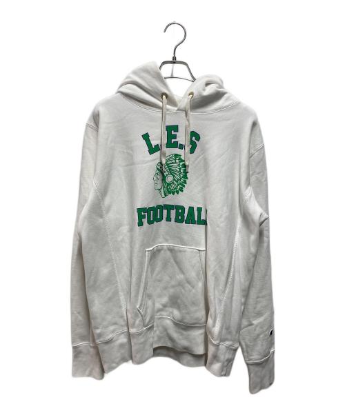 Champion（チャンピオン）Champion (チャンピオン) リバースウィーブパーカー ホワイト サイズ:XLの古着・服飾アイテム