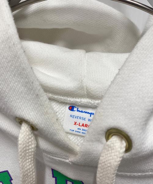 Champion（チャンピオン）Champion (チャンピオン) リバースウィーブパーカー ホワイト サイズ:XLの古着・服飾アイテム