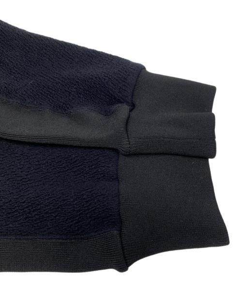 1PIU1UGUALE3 RELAX（ウノピゥウノウグァーレトレ リラックス）1PIU1UGUALE3 RELAX (ウノピゥウノウグァーレトレ リラックス) ラインストーンジップスウェットパーカー ブラック サイズ:Lの古着・服飾アイテム