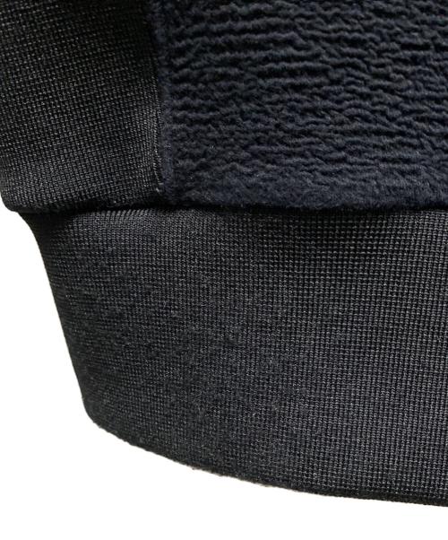 1PIU1UGUALE3 RELAX（ウノピゥウノウグァーレトレ リラックス）1PIU1UGUALE3 RELAX (ウノピゥウノウグァーレトレ リラックス) ラインストーンジップスウェットパーカー ブラック サイズ:Lの古着・服飾アイテム