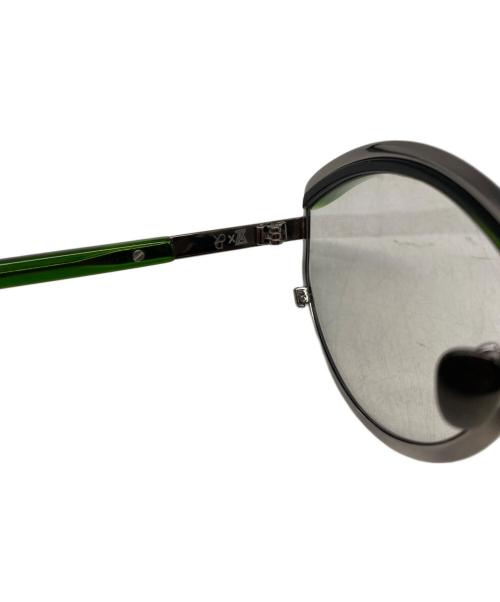 ANREALAGE（アンリアレイジ）ANREALAGE (アンリアレイジ) X8 眼鏡 グリーンの古着・服飾アイテム