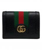 GUCCIグッチ）の古着「2つ折り財布」｜ブラック