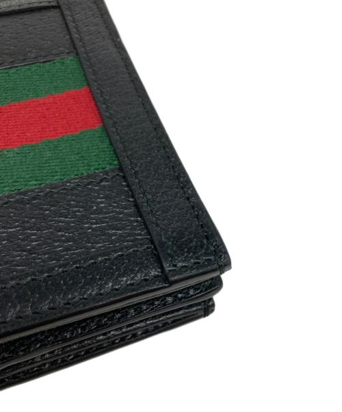GUCCI（グッチ）GUCCI (グッチ) 2つ折り財布 ブラックの古着・服飾アイテム