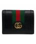 GUCCI（グッチ）の古着「2つ折り財布」｜ブラック