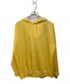 Onitsuka Tigerオニツカタイガー）の古着「JERSEY HOODIE」｜イエロー