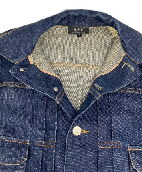 A.P.C.（アーペーセー）A.P.C. (アーペーセー) 2ndデニムジャケット インディゴ サイズ:Ｍの古着・服飾アイテム