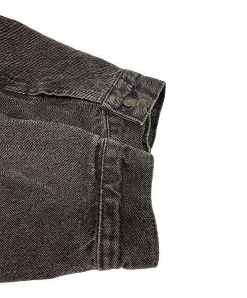 LEVI'S（リーバイス）LEVI'S (リーバイス) 裏ネルブラックデニムジャケット インディゴ サイズ:Sの古着・服飾アイテム
