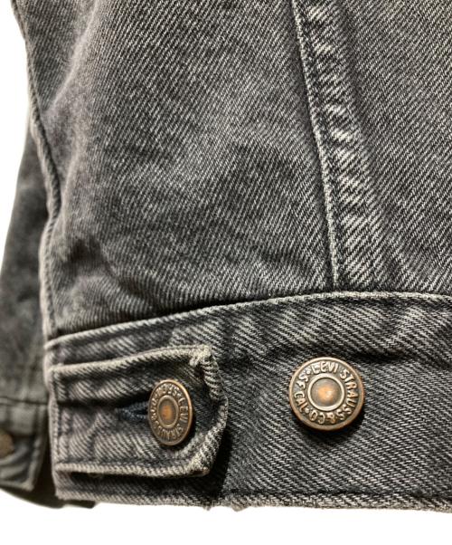 LEVI'S（リーバイス）LEVI'S (リーバイス) 裏ネルブラックデニムジャケット インディゴ サイズ:Sの古着・服飾アイテム