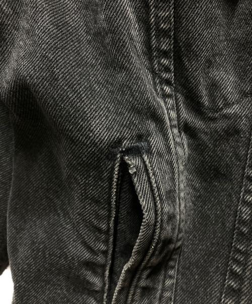 LEVI'S（リーバイス）LEVI'S (リーバイス) 裏ネルブラックデニムジャケット インディゴ サイズ:Sの古着・服飾アイテム