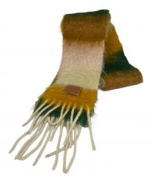 LOEWE（ロエベ）の古着「モヘア混マフラー」｜マルチカラー