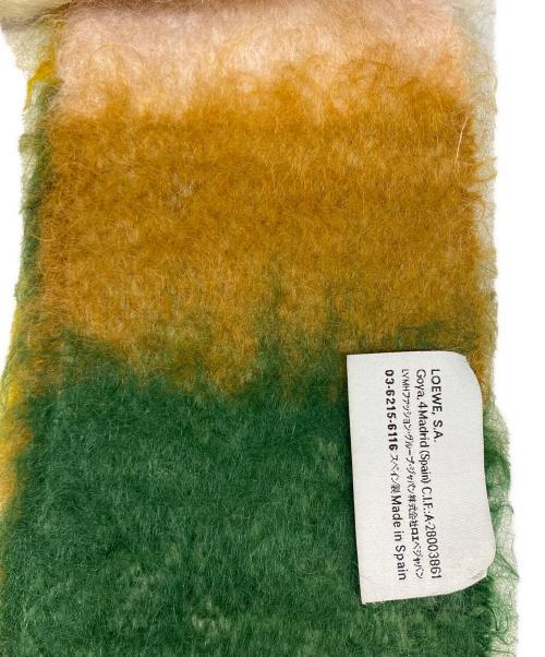 LOEWE（ロエベ）LOEWE (ロエベ) モヘア混マフラー マルチカラーの古着・服飾アイテム