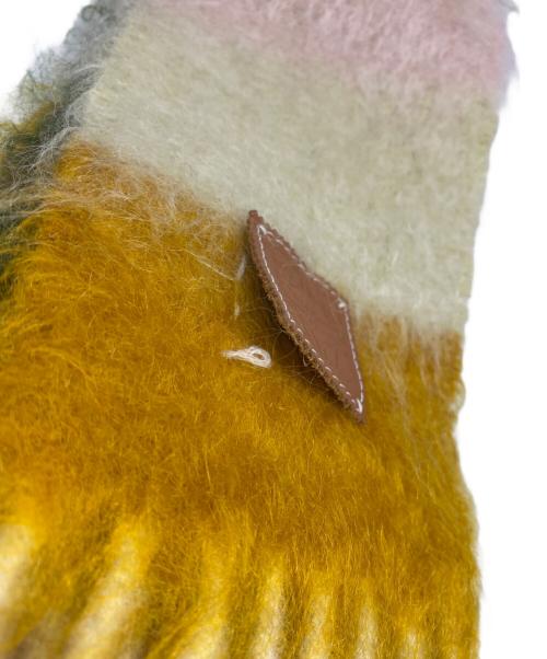 LOEWE（ロエベ）LOEWE (ロエベ) モヘア混マフラー マルチカラーの古着・服飾アイテム