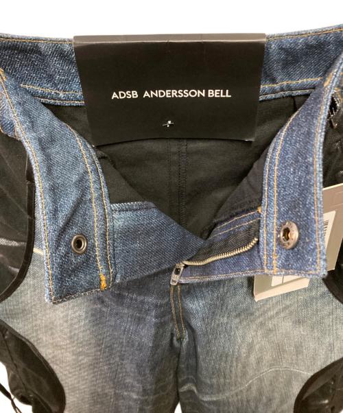 ANDERSSON BELL（アンダーソンベル）ANDERSSON BELL (アンダーソンベル) TROMPE L`OEIL LAYERED TYING PANTS インディゴ サイズ:34 未使用品の古着・服飾アイテム