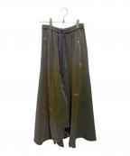 PRANK PROJECTプランクプロジェクト）の古着「スウェットマキシスカート」｜グレー