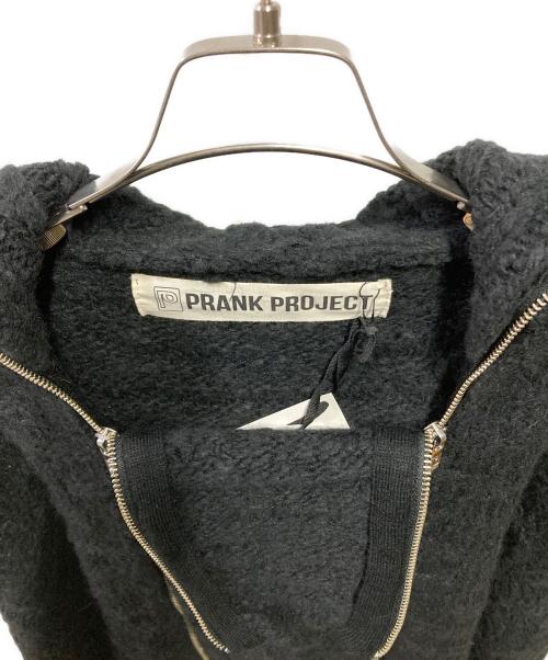 PRANK PROJECT（プランクプロジェクト）PRANK PROJECT (プランクプロジェクト) ダブルジップダメージフーディ ブラック サイズ:FREE 未使用品の古着・服飾アイテム