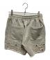 SUGARHILL (シュガーヒル) CRASHED SWEAT SHORT TROUSERS 2441000908 グレー サイズ:1：15000円