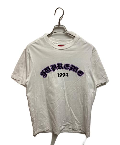 SUPREME（シュプリーム）SUPREME (シュプリーム) Old English Glow S/S Top ホワイト サイズ:Ｍの古着・服飾アイテム