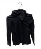 PRADAプラダ）の古着「リボンブラウス」｜ブラック