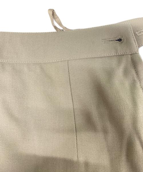 HERMES（エルメス）HERMES (エルメス) マルジェラ期 タイトロングスカート ベージュ サイズ:38の古着・服飾アイテム