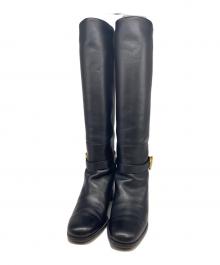 HERMES（エルメス）の古着「ジュスティーヌ 50」｜ブラック