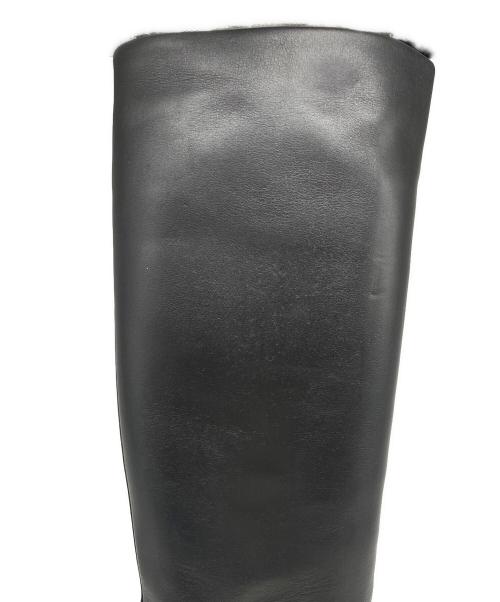 HERMES（エルメス）HERMES (エルメス) ジュスティーヌ 50 ブラック サイズ:38.5の古着・服飾アイテム