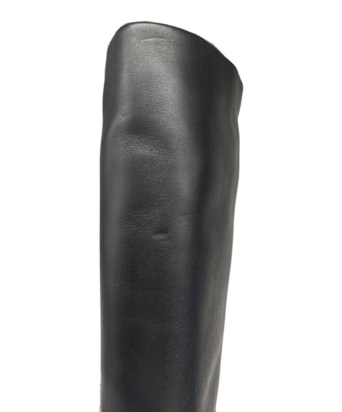 HERMES（エルメス）HERMES (エルメス) ジュスティーヌ 50 ブラック サイズ:38.5の古着・服飾アイテム