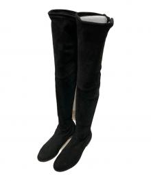 STUART WEITZMAN（スチュアートワイツマン）の古着「LOWLANDロングブーツ」｜ブラック
