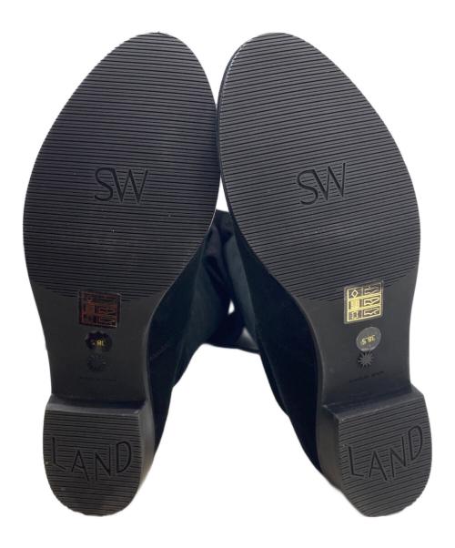STUART WEITZMAN（スチュアートワイツマン）STUART WEITZMAN (スチュアートワイツマン) LOWLANDロングブーツ ブラック サイズ:24.5ｃｍの古着・服飾アイテム